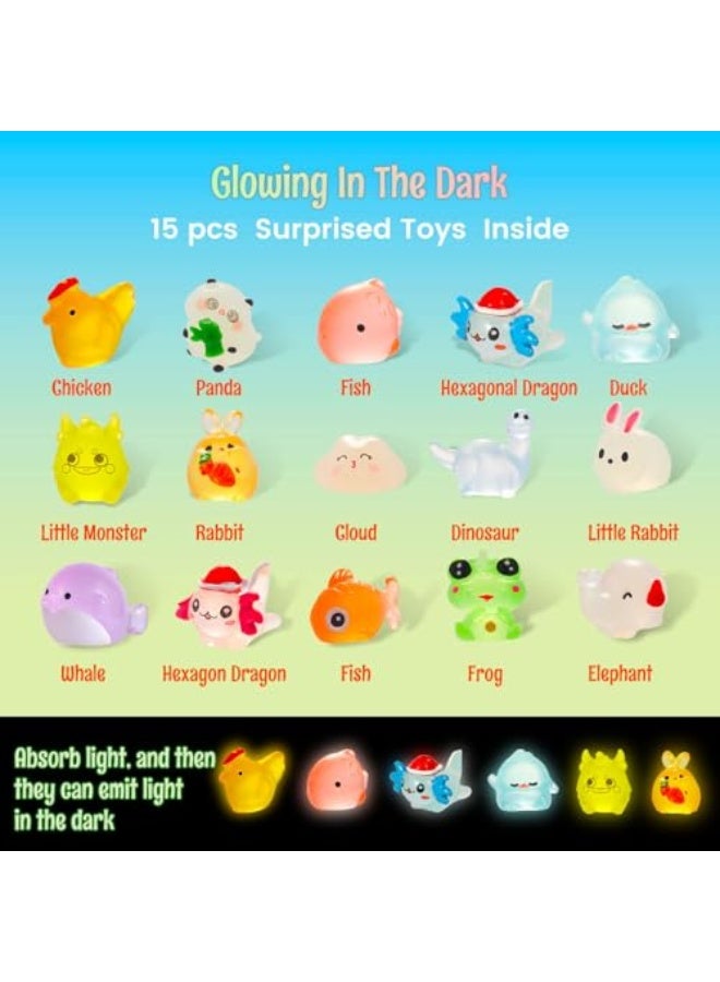 جوسيردا® قنابل الحمام للأطفال يحتوي على لعبة المفاجأة المتوهجة في الظلام ، حمام فقاعة ملون طبيعي وعضوي ، آمن وممتع وتعليمي ، هدية مثالية للفتيان والبنات!  (15) - Image 3