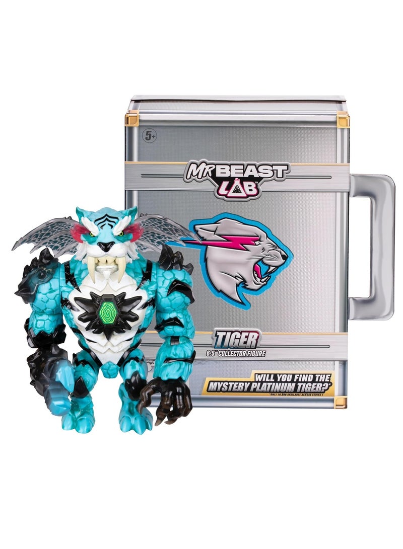 MR Beast Lab Collector Figure Tiger - Assorted, 1 Piece Only/Style May Vary - Image 1
