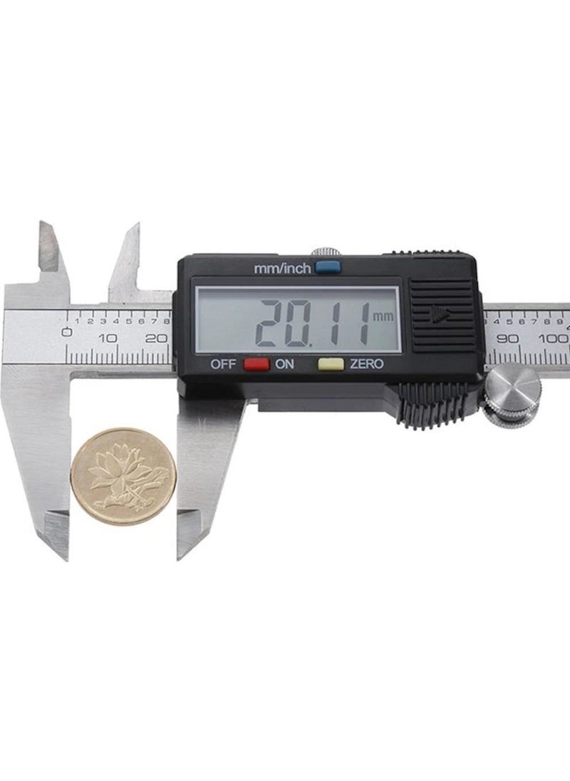 Centrepoint - Oak Carbon Steel Digital Caliper 150 mm Thickness Gauge Boxed - Image 1