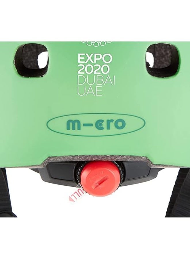 Micro (Expo 2020) Terra Kids Helmet (Medium) | Kick Scooter Helmets | Helmet with Adjustable Straps | Riding Kids Helmet | Kids Safety | Helmet for Kids - Image 2