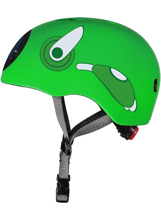 Micro (Expo 2020) Terra Kids Helmet (Medium) | Kick Scooter Helmets | Helmet with Adjustable Straps | Riding Kids Helmet | Kids Safety | Helmet for Kids - Image 1
