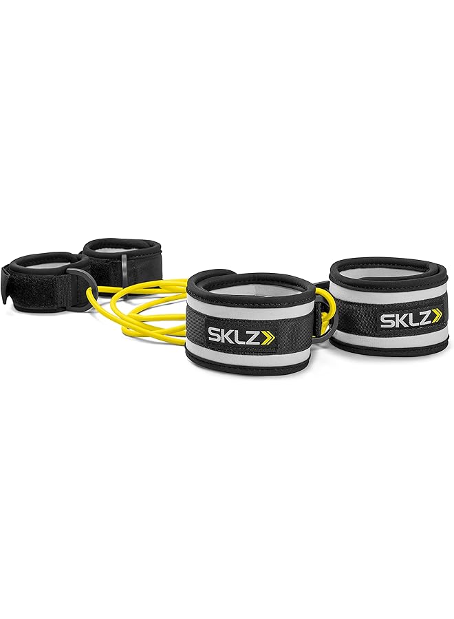 SKLZ Bump N Pass Volleyball Trainer with Resistance Bands for Improved Passing Technique Black - Image 1