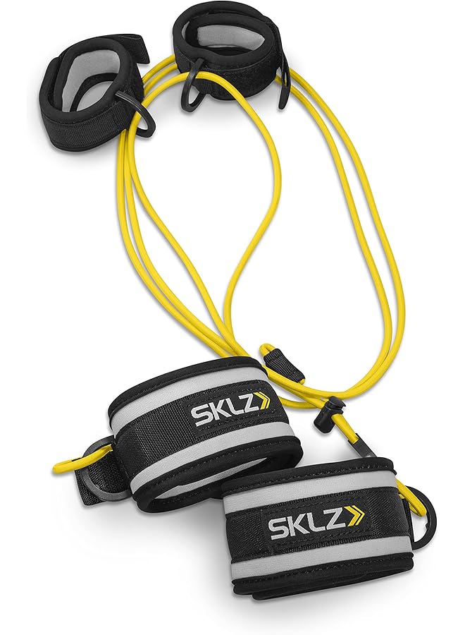 SKLZ Bump N Pass Volleyball Trainer with Resistance Bands for Improved Passing Technique Black - Image 2