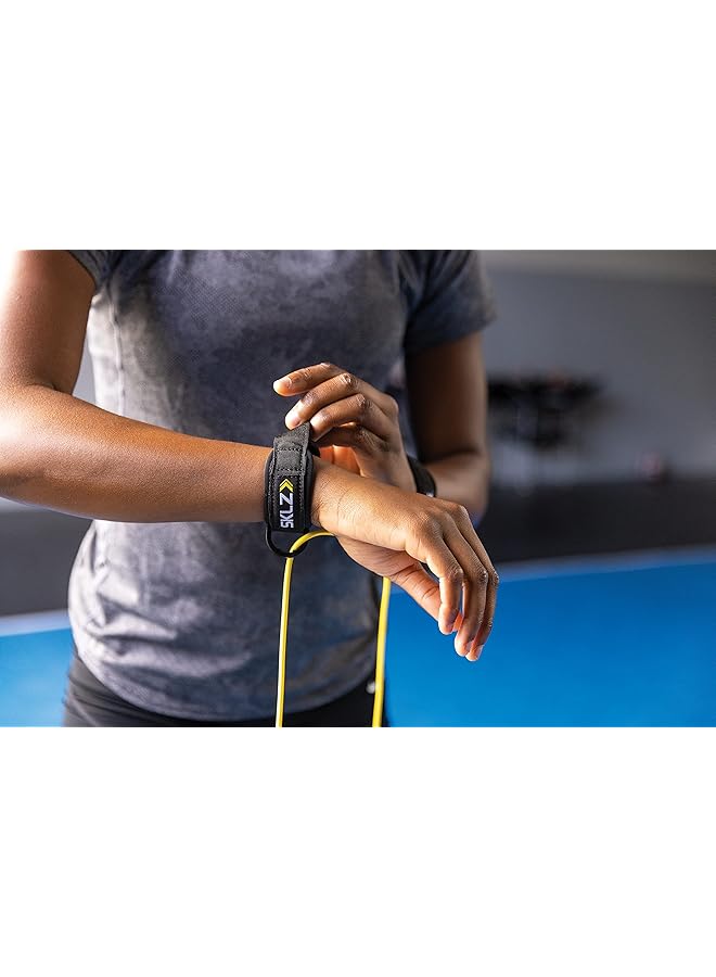 SKLZ Bump N Pass Volleyball Trainer with Resistance Bands for Improved Passing Technique Black - Image 5