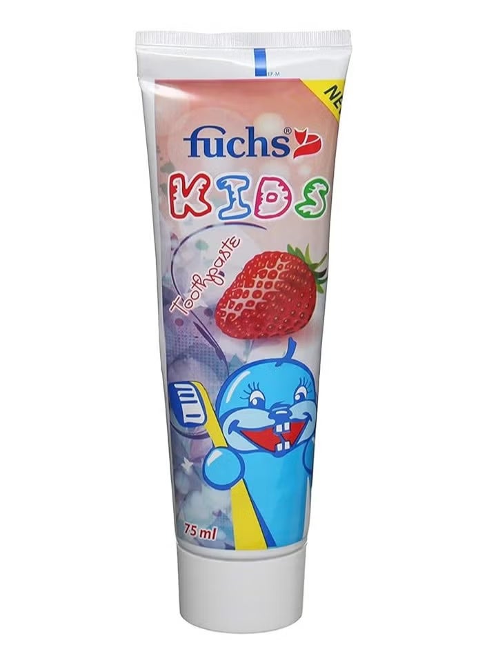 Fuchs Kids Tooth Paste Gel Strawberry Flavour - 75 Ml