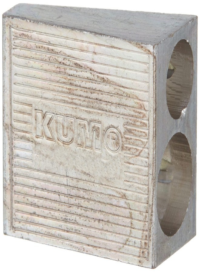 KUM Metal 2-Hole Pencil Sharpener, 12 Count Box (KUM-410-12) - Image 2