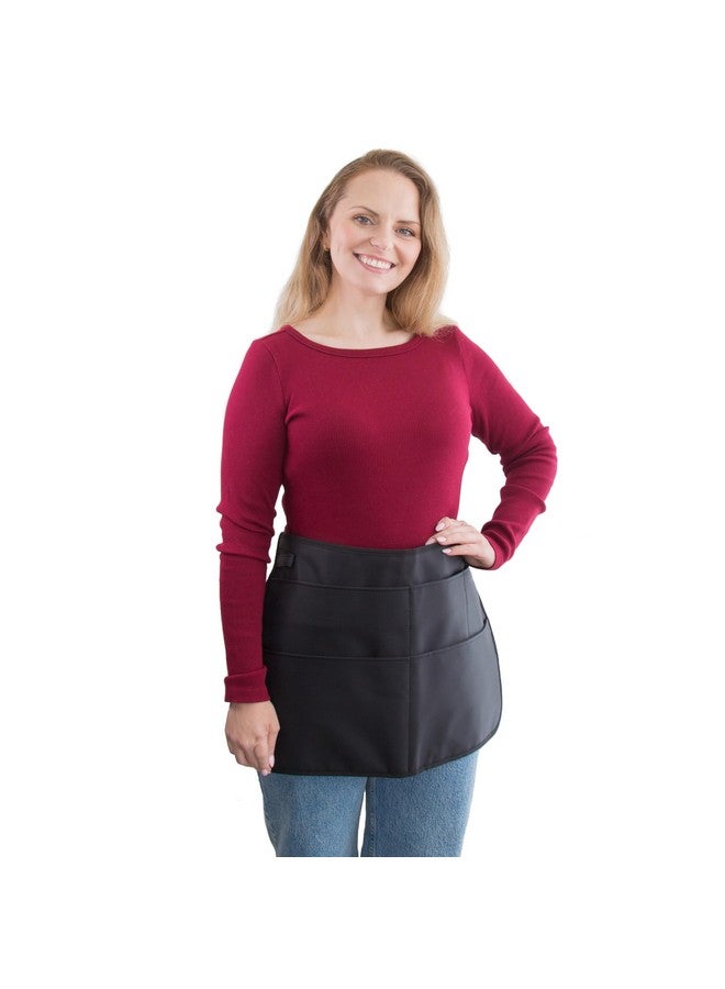 Salon Supply Co Waist Apron with Pockets - Hair Stylist Apron - Hairstylist Aprons for Women - Stylist Apron - Salon Aprons for Hair Stylist - Half Apron with Pockets - Image 1