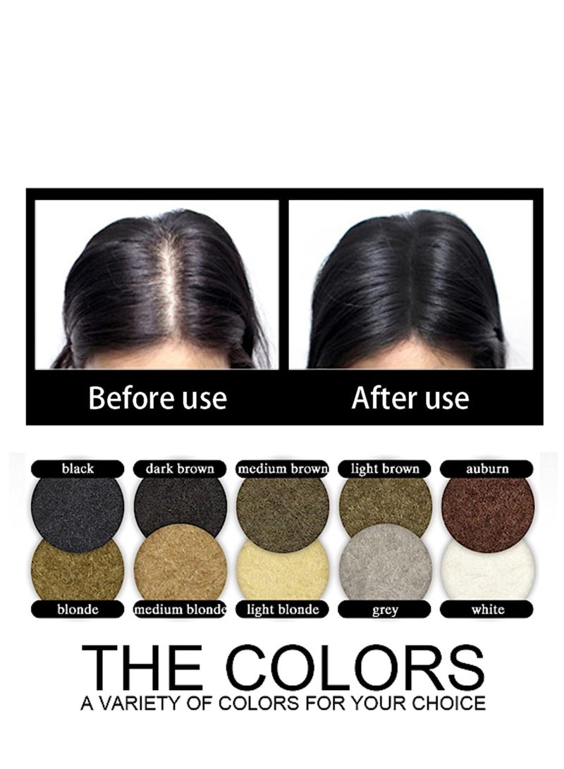 بايلوت ألياف بناء الشعر من بايلوت كلوب تغطي تساقط الشعر خلال 5 ثواني - بني داكن 25 جم - Image 4