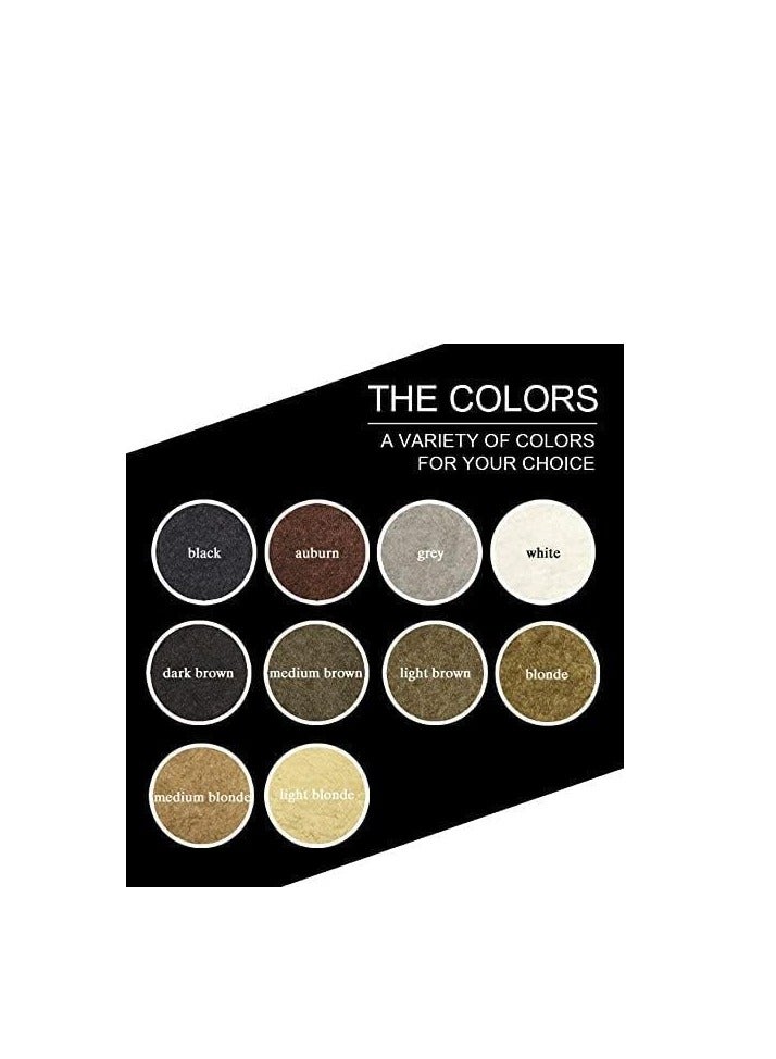 بايلوت ألياف بناء الشعر من بايلوت كلوب تغطي تساقط الشعر خلال 5 ثواني - بني داكن 25 جم - Image 5