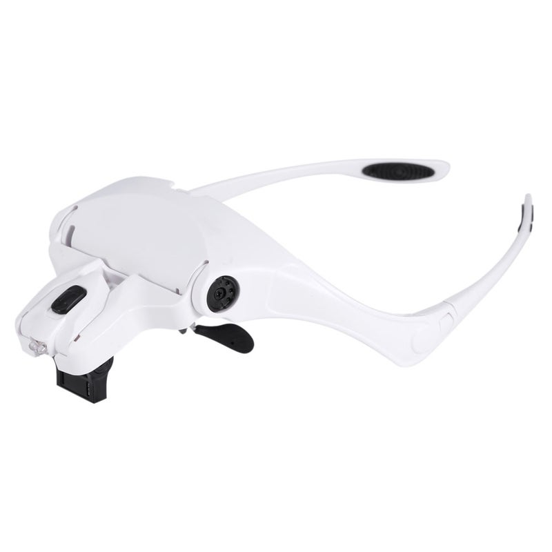 New 5 Lens Headset Magnifier With LED Lights Hand Free Magnifying Glass Eyelash Extension - Image 4