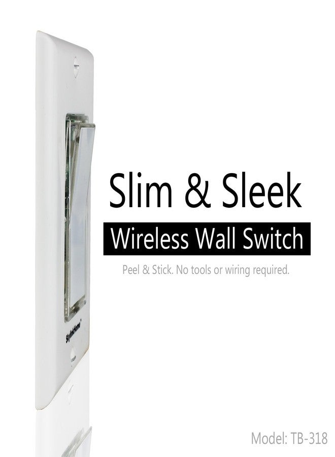 SKYLINK SK-8 Wireless DIY 3-Way On Off Anywhere Lighting Home Control Wall Switch Set - No neutral wire required - Image 5