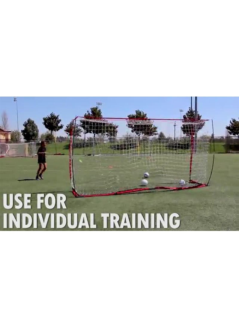 GT-Wheel - Portable Soccer Goal Net with Metal Base for Backyard for all ages - Image 1