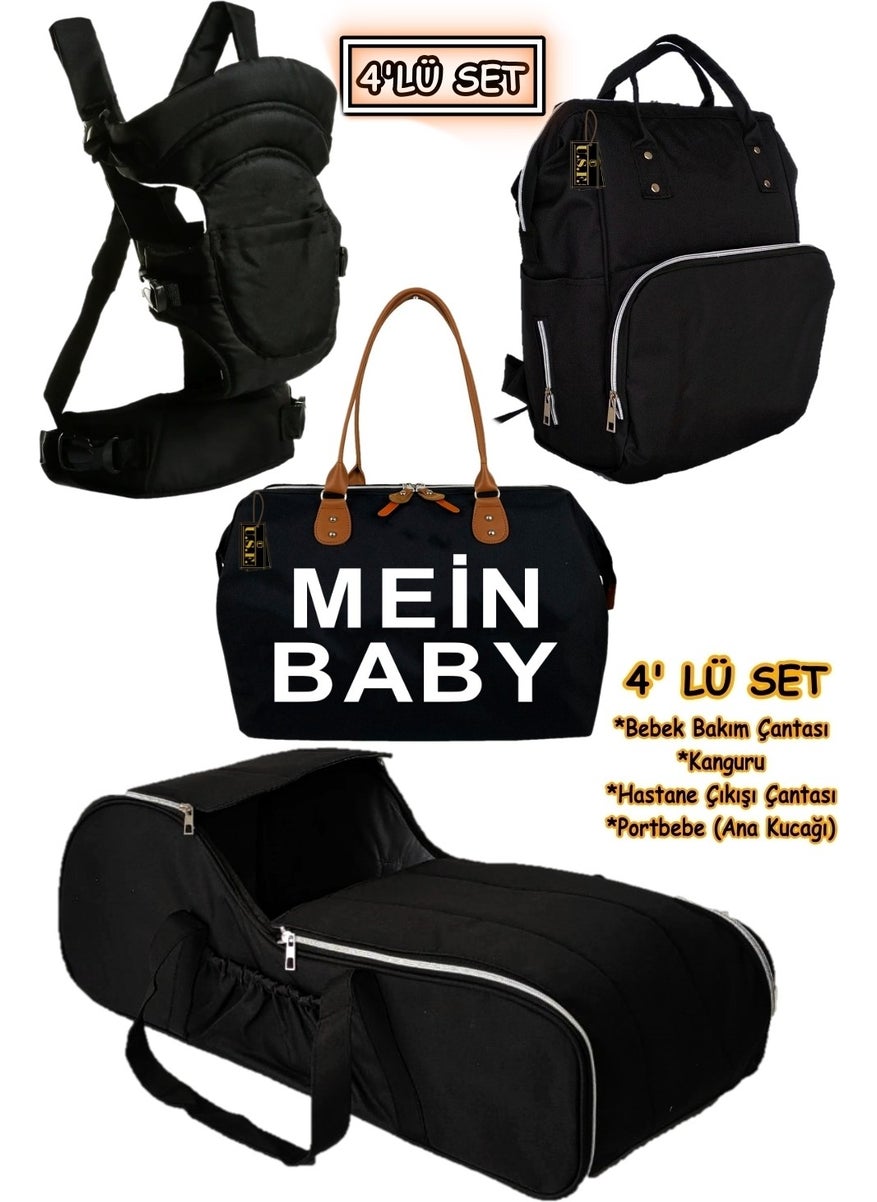 U.S.F Carrycot Baby Carrier + Baby Care Bag + Baby Carrier Kangaroo + Hospital Exit Bag  - Image 1