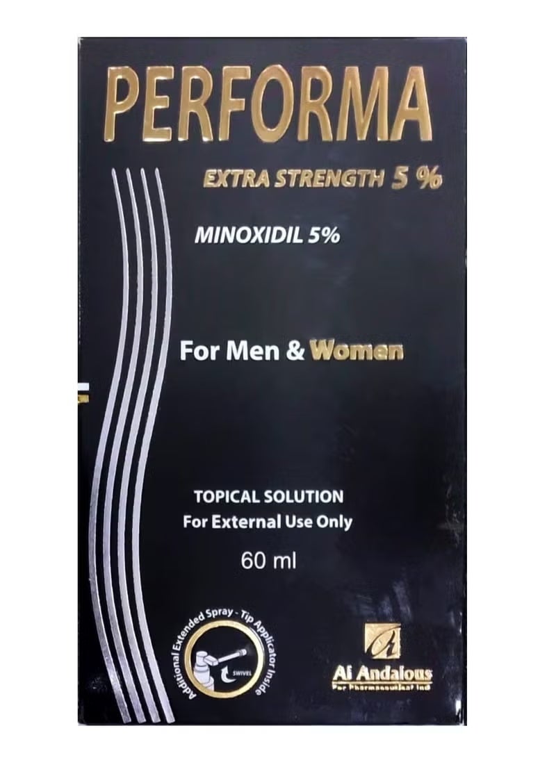 بيرفورما بخاخ إعادة نمو الشعر بمحلول موضعي 5% بقوة إضافية 60 مل - Image 1