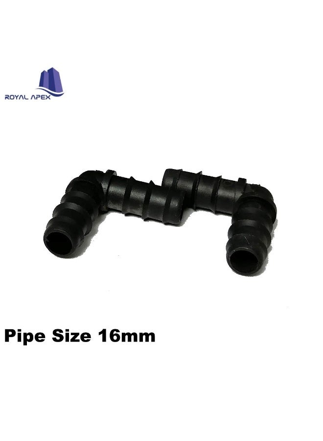 Royal Apex Irrigation Accessories | UV-Resistant PVC Garden Fittings | Suitable for Home Indoor and Outdoor Irrigation Supply Pack of 10 (Elbow 13-16mm) - Image 2