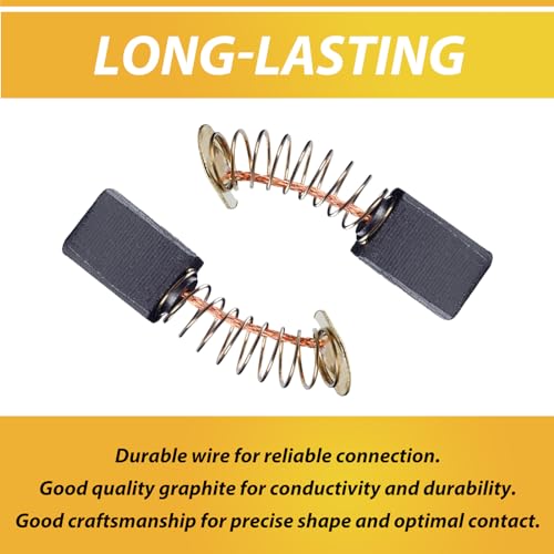 MARSTEK 10Pack RT0700CX3 RT0700C RT0701C Carbon Brush Set Compatible with Makita 1-1/4 HP Compact Router replacement part - Image 4