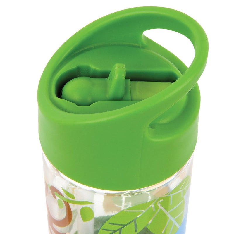 Stephen Joseph, Kids Flip Top Water Bottle, 10 oz Tritan BPA Free, Water Bottle for Girls & Boys, Back to School Flip Top Bottle, ZOO - Image 2