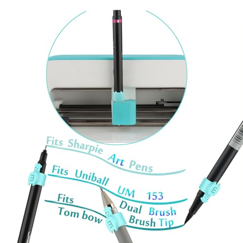 CRAVERLAND Pen Adapter Set for Joy and Joy Xtra,4x2 Pen Holders Compatible with Sharpie/Pilot/BIC/UM153/Stylus - Image 4