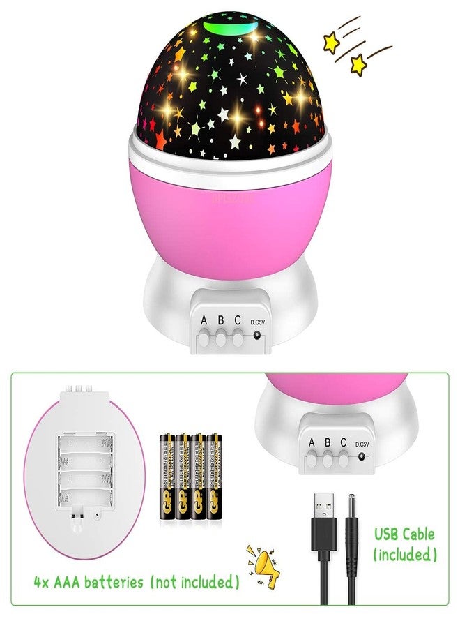 DPISZONE Colorful New Amazing LED Star Light, Night Romantic Gift Cosmos Star Sky Master Projector Starry Night Light Lamp for Kids Bedroom Decor (Mini Star Master) (Multicolour, Pack of 1) - Image 5