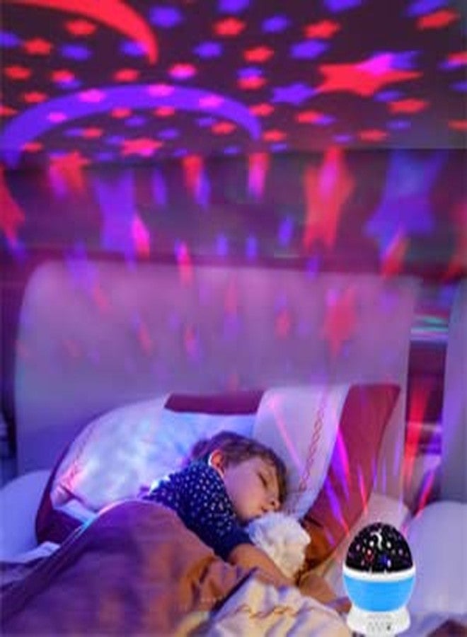 DPISZONE Colorful New Amazing LED Star Light, Night Romantic Gift Cosmos Star Sky Master Projector Starry Night Light Lamp for Kids Bedroom Decor (Mini Star Master) (Multicolour, Pack of 1) - Image 2