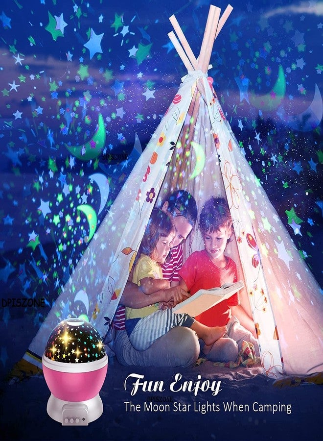 DPISZONE Colorful New Amazing LED Star Light, Night Romantic Gift Cosmos Star Sky Master Projector Starry Night Light Lamp for Kids Bedroom Decor (Mini Star Master) (Multicolour, Pack of 1) - Image 3