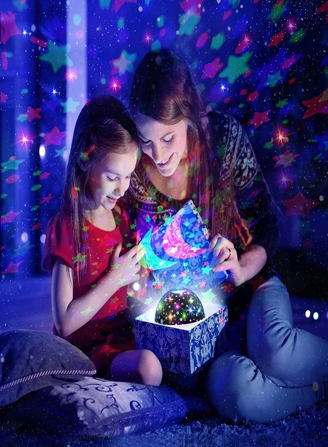 DPISZONE Colorful New Amazing LED Star Light, Night Romantic Gift Cosmos Star Sky Master Projector Starry Night Light Lamp for Kids Bedroom Decor (Mini Star Master) (Multicolour, Pack of 1) - Image 4