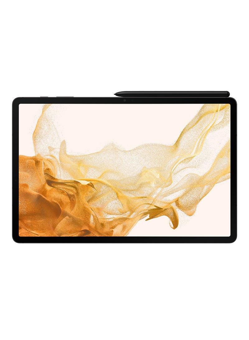 سامسونج تابلت جالاكسي S8 بلس بلون جرافيت بذاكرة رام سعة 8 جيجابايت، وذاكرة داخلية سعة 128 جيجابايت، ويدعم تقنية 5G - إصدار الشرق الأوسط - Image 1