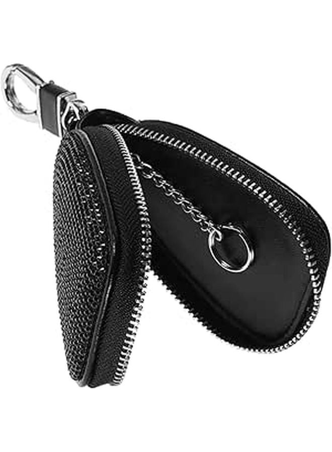Sparkly Rhinestone Key Case Portable Zipper Pouch For Car Keys Eye Catching Design - Image 1