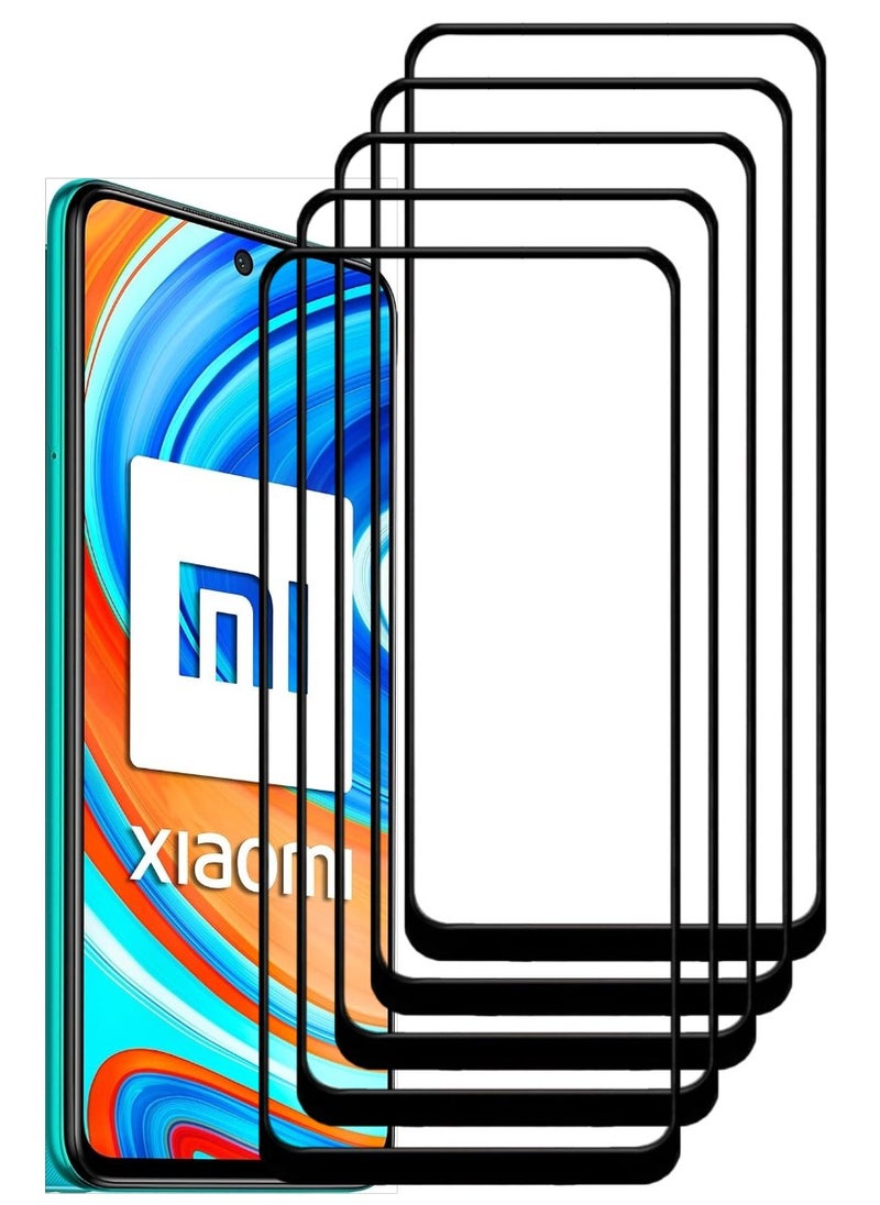 أكاليكس 5 قطع، حماية شاشة،  لهاتف شاومي ريدمي نوت 9 برو ، جودة ممتازة. - Image 1
