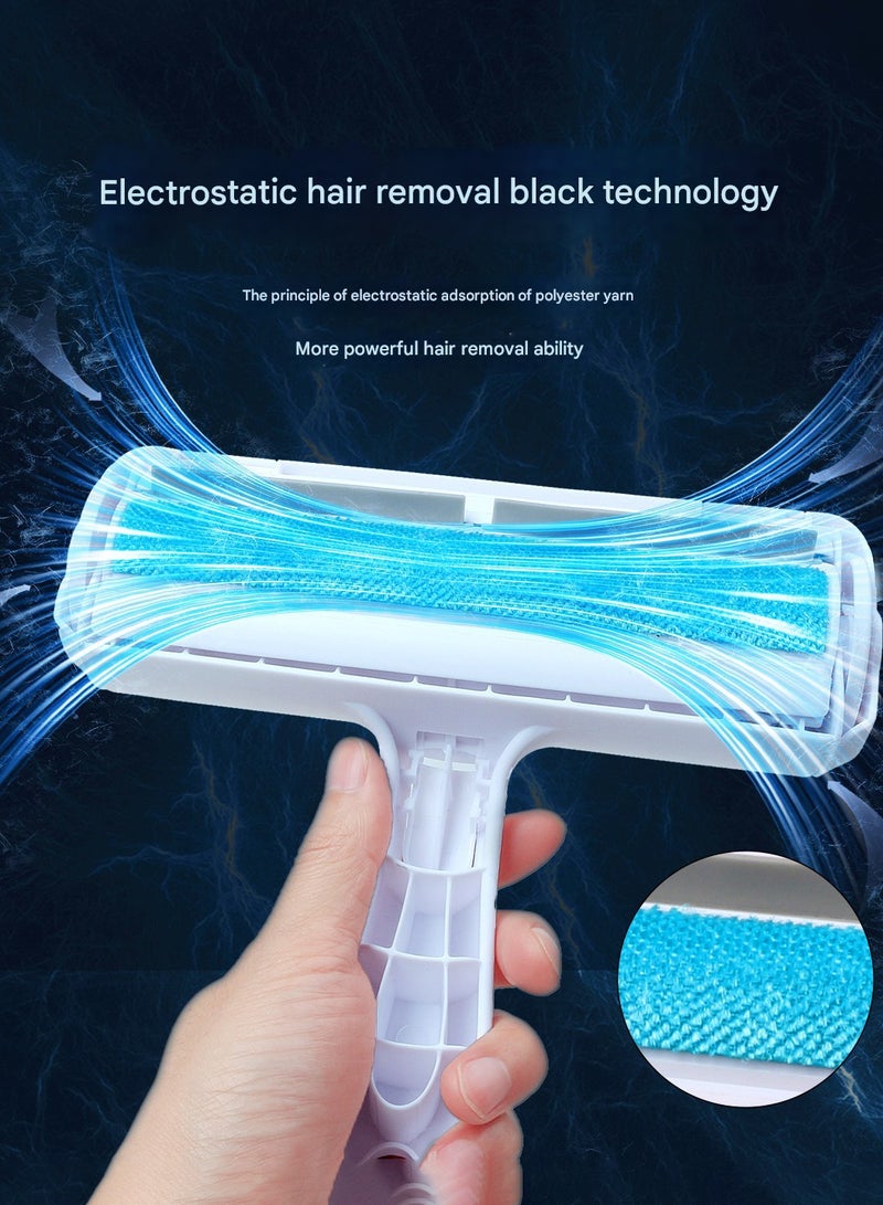 أم أتش دي فرشاة إزالة شعر الحيوانات الأليفة، فرشاة حلاقة ومنظف لإزالة الشعر - Image 3