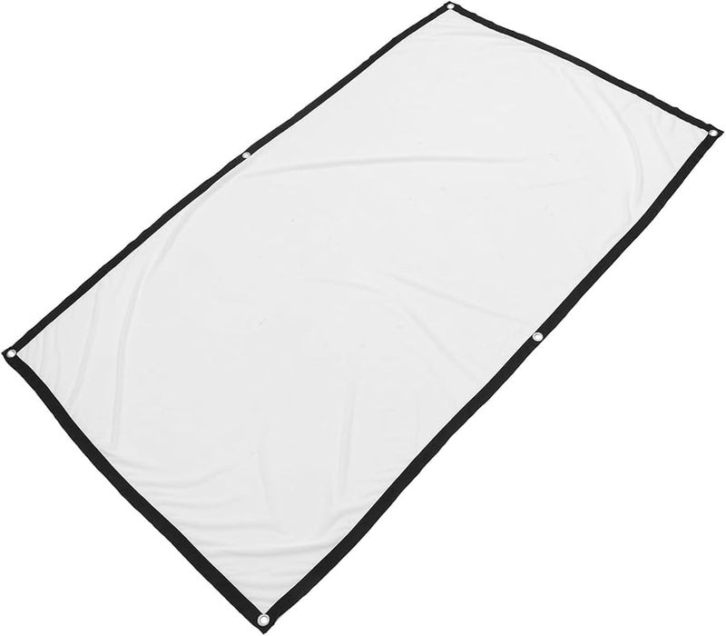 Portable Projector Screen 100 Inch Foldable Lightweight for Home Theater Outdoor Movies - Image 1
