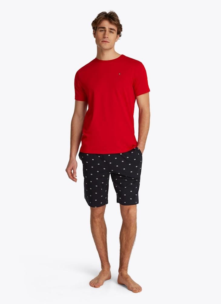 TOMMY HILFIGER Pyjama Set - Short Sleeve T-Shirt & Shorts  - Image 4