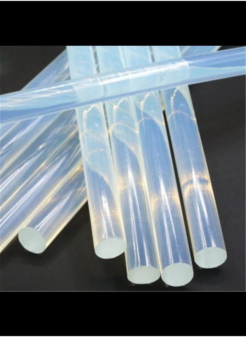 Generic - Set of 10 wax glue transparent sticks for pasting with glue gun - Image 1