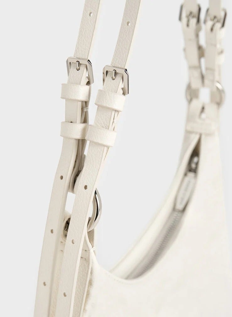 Charles & Keith Lark wrinkled hobo bag - Image 5