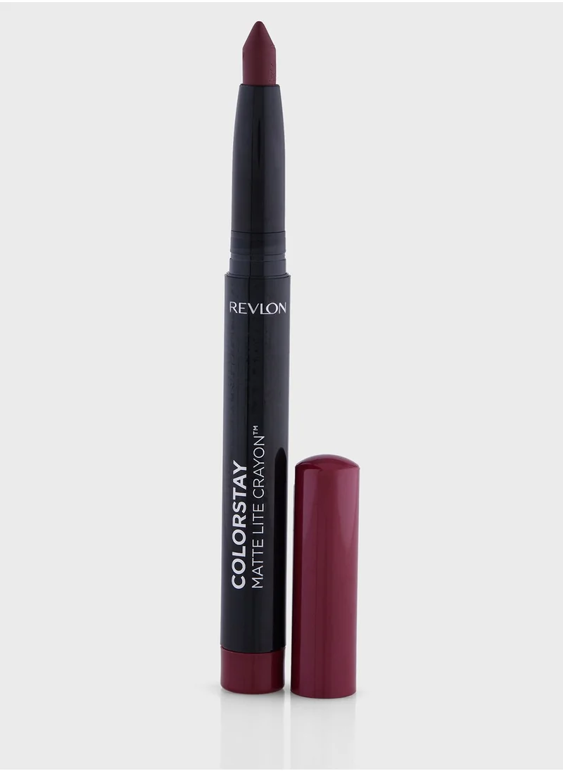 Revlon Rv Cs Matte Lite Crayon Lifted