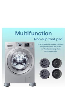 Beauenty Washing machine foot mat, Anti Vibration Pads , Larger Opening Fits All Washer Feet - Stops Moving, Walking - Prevents Noise, Vibration Transfer  - Image 3