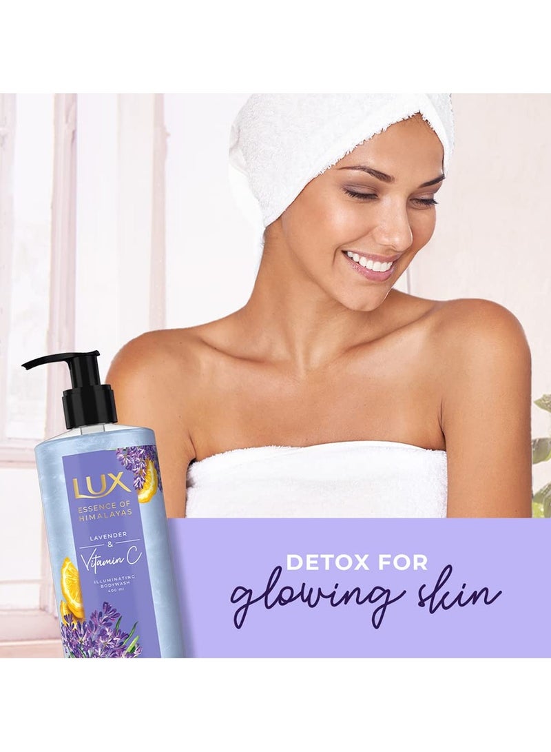 Lux LUX LAVENDER and VITAMIN C SHIMMERING BODY WASH 400ml  - Image 5