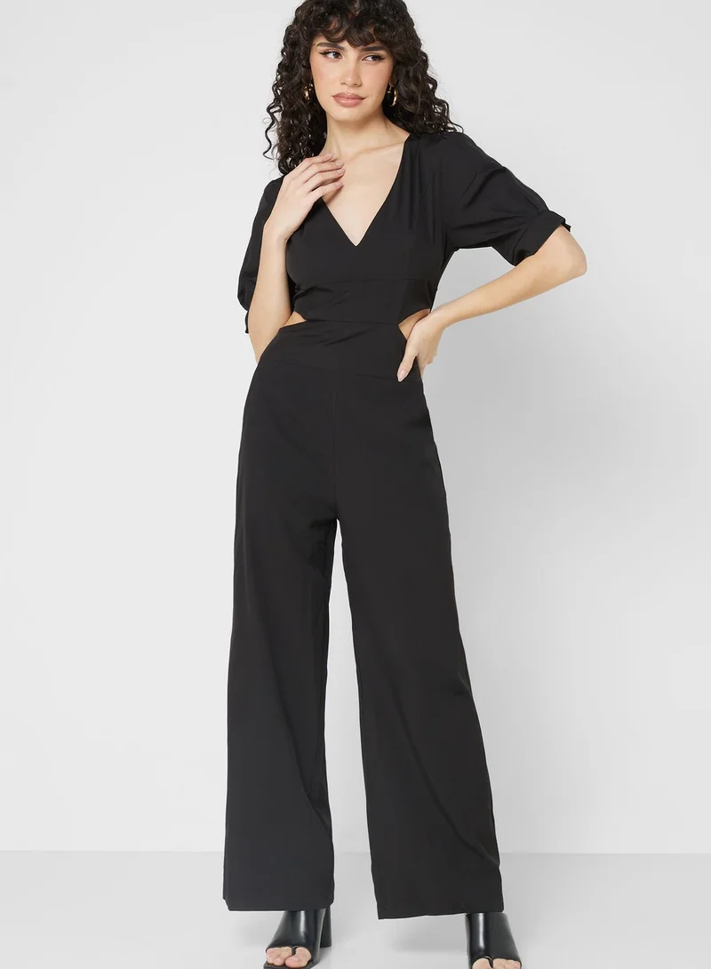 ELLA V Neck Jumpsuit