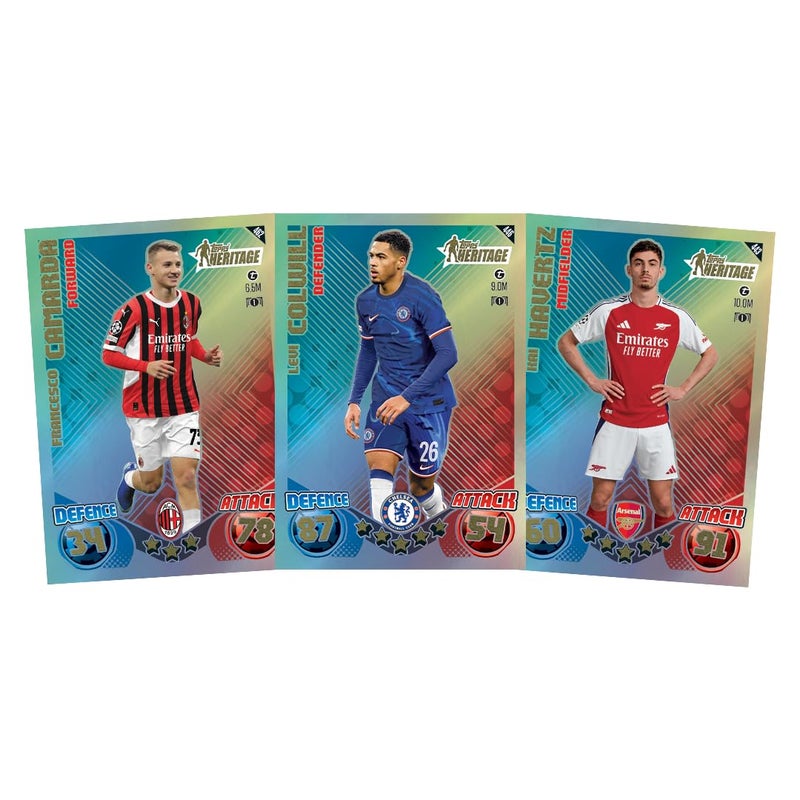 Topps لعبة بطاقات التداول وجمع بطاقات UEFA Champions League Match Attax 24/25 (عبوة تدفق من 40) - Image 4