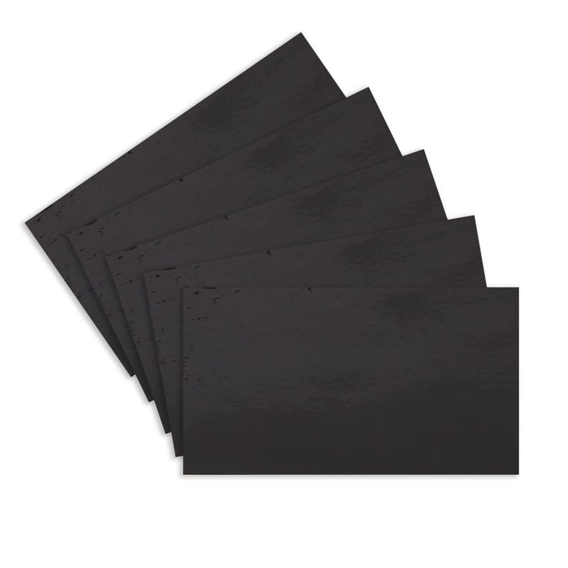 CANTENDO 5pc Black Flag Decal Sticker Reflective Vinyl Car Stickers Waterproof for Car Window Bumper 25 x 45 Inch - Image 3