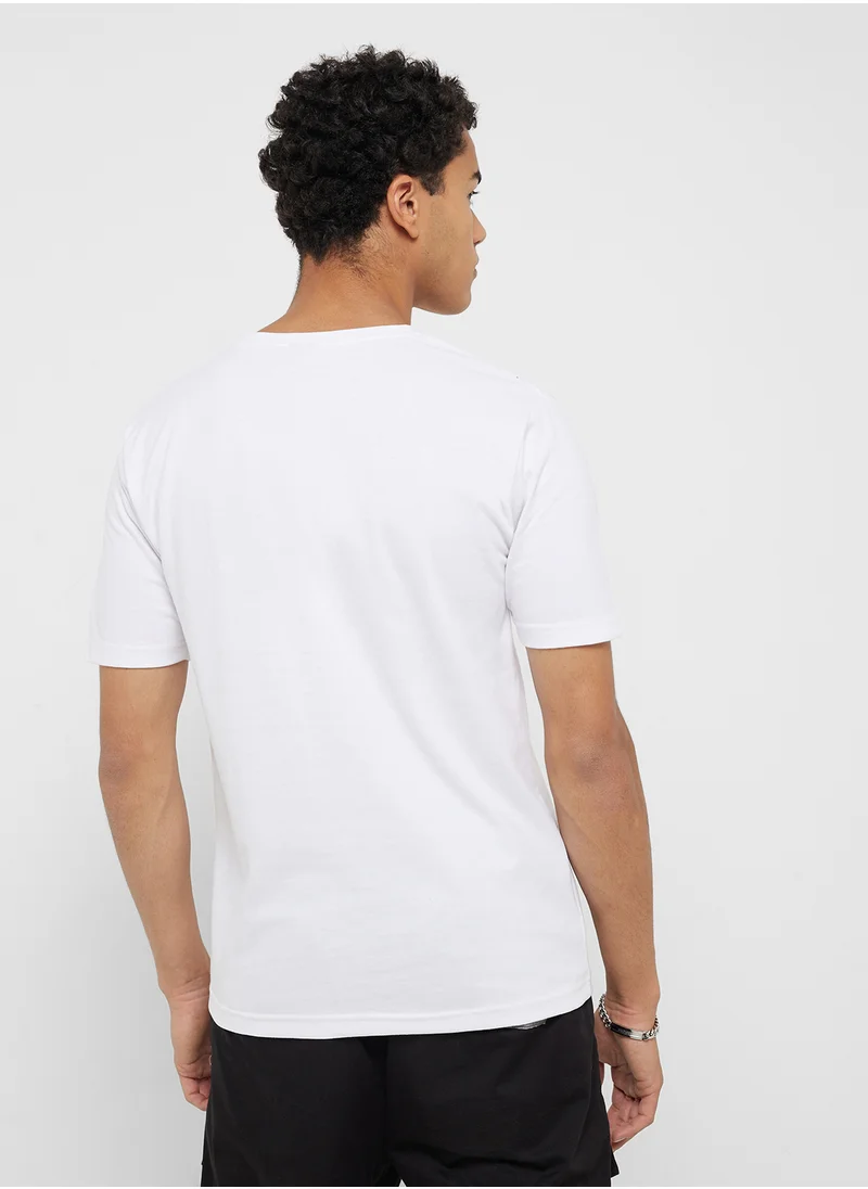 سفنتي فايف Crew Neck T-Shirt