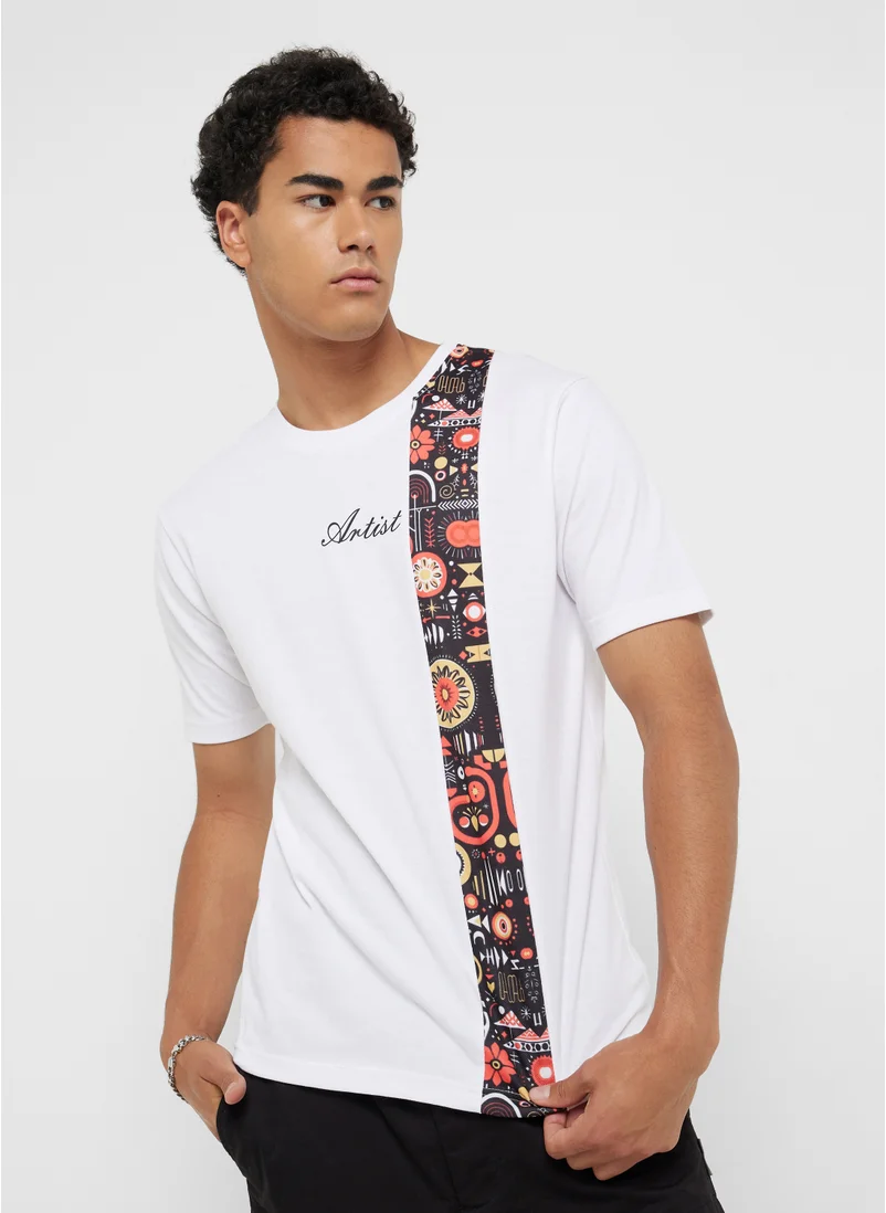 سفنتي فايف Crew Neck T-Shirt