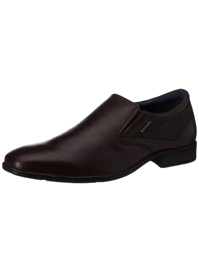 Hush Puppies - Hush Puppies Men Boston Slipon E 23 Brown Shoe UK 9 (8554002) - Image 1