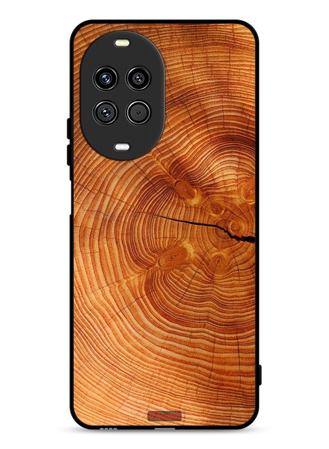 Tolwak Huawei nova 14 Pro 5G Protective Case Cover Crack Wood