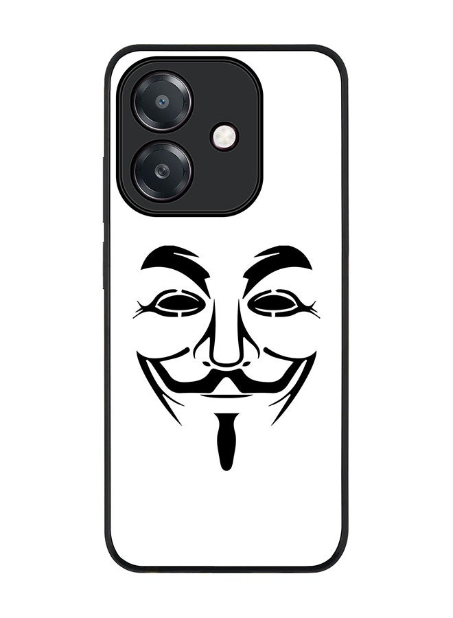 Stylizedd For Oppo A5i Case,Slim fit Camera Protection, Shockproof Thin Phone cover  - Vendetta Mask