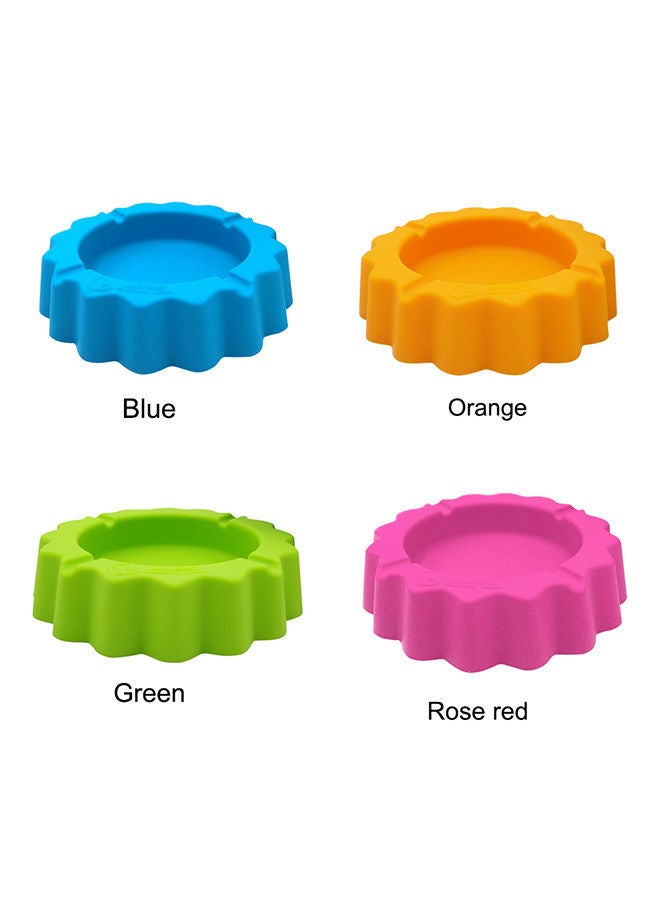 NIBEMINENT Silicone Ashtray Holder Green 0.152kg - Image 2