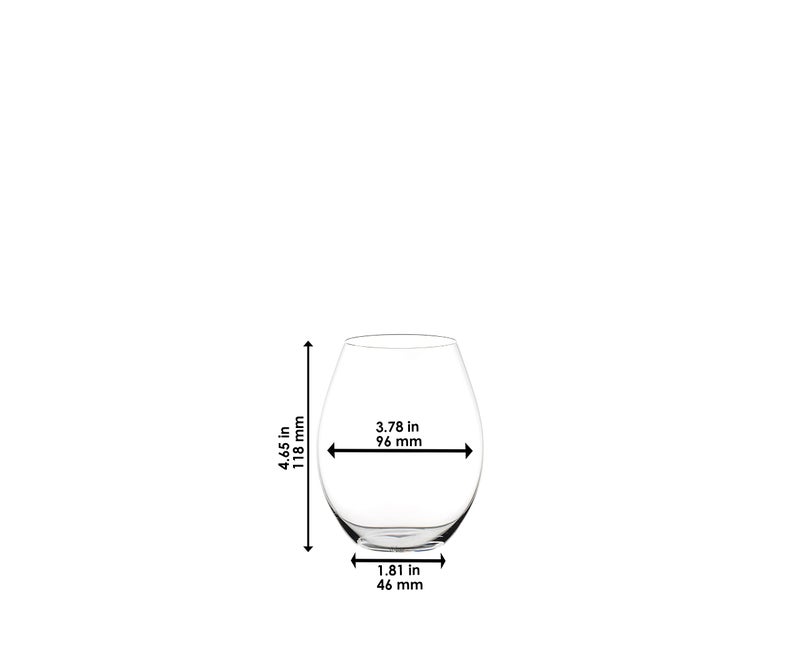 Riedel 00 Collection 004 Tumbler Glasses, Set of 4, Clear - Image 3