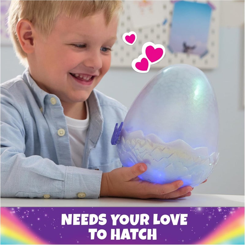 HATCHIMALS Alive, Mystery Hatch Draggle, Surprise Interactive Toy & Egg with Mist, Lights & Sounds (Styles May Vary), for Kids - Image 3