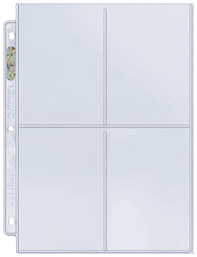 Ultra Pro 25 (Twenty Five Pages) 4-Pocket Coupon Pages (3.5 X 5 inches, top load pockets) - Image 5