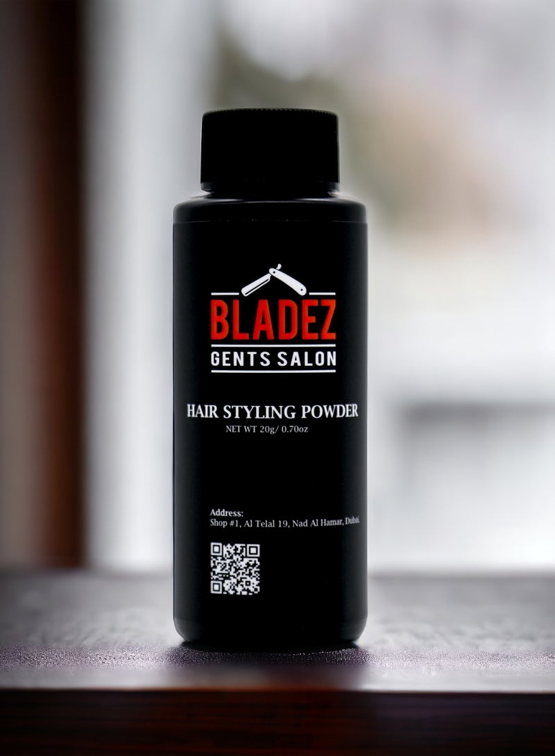Bladez Gents Salon Hair Styling & Volumizing Powder, Root Lifting, Best Texture, Light Finish, Professional Line - Image 2